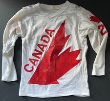 Darryl Sittler 1976 Canada Cup Team Canada Jersey Youth Size Large #27