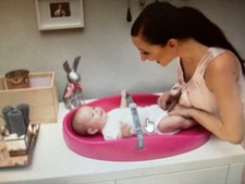 Bumbo - Changing Pad - Easy Clean-New In Box-Magenta