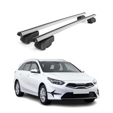 Dachträger Gepäckträger für Kia Ceed Kombi 2019-2026 Querträger ABE Alu Grau 2x