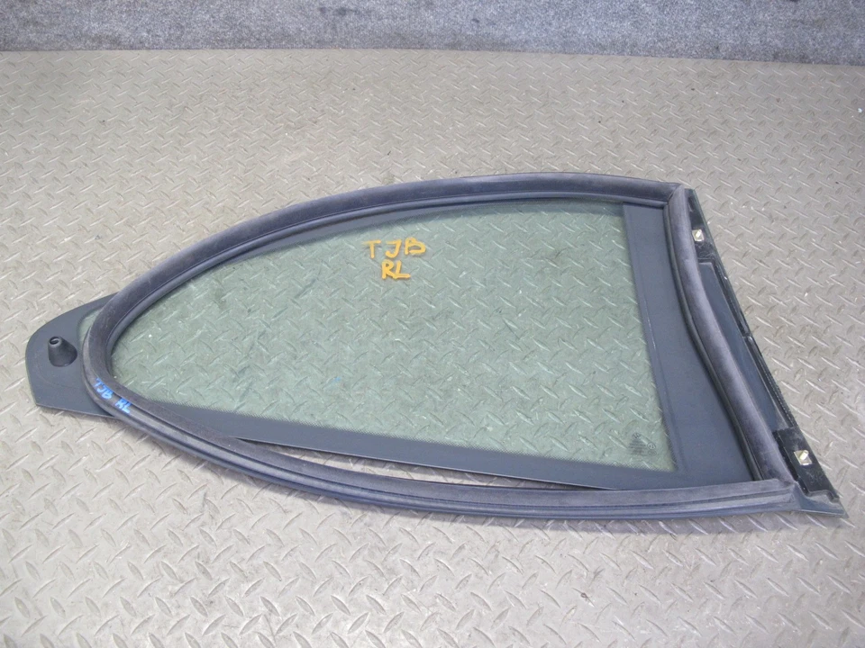 01-06 BMW E46 330Ci 3-SERIES КУПЕ ЗАДНЯЯ ЛЕВАЯ ЧЕТВЕРТЬ СТЕКЛА ОКНО W УПЛОТНЕНИЕ OEM - Изображение 4 из 4