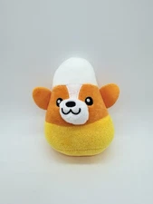 Fun Express Halloween Candy Corn Stuffed Animal Toy No Tag 5.5"