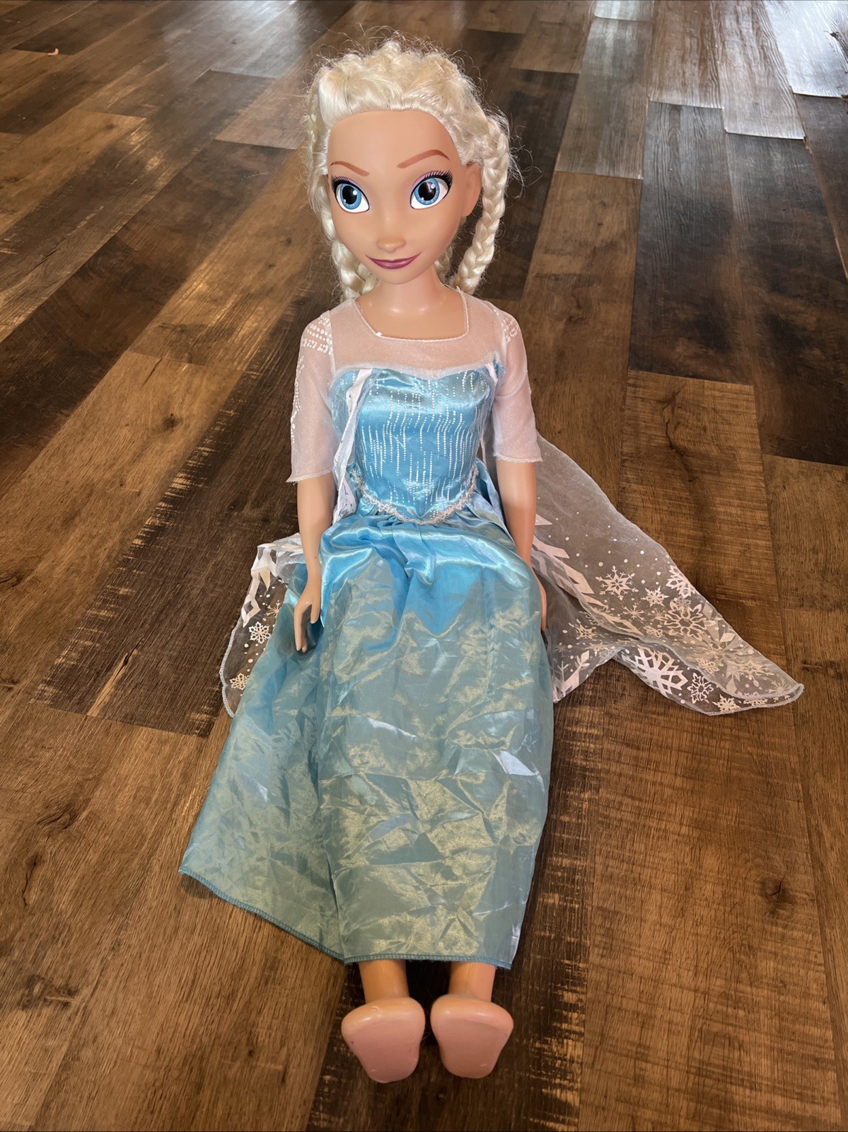 Disney Princess My Size Elsa Doll 38" 3ft Life Size Toy Frozen Disney Jakks