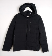 M&S Goodmove Mens Feather Down Waterproof Puffer Coat Black Size M Black NEW
