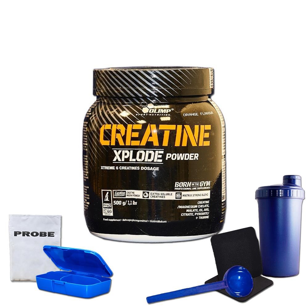 (49,80 /) Olimp Creatine Xplode Powder Muskelaufbau 500    +