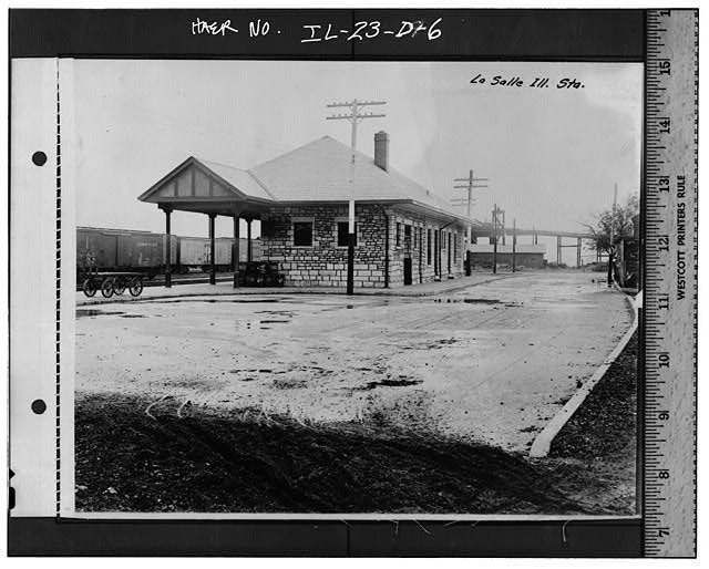 Illinois Central Railroad,Passenger Depot,La Salle,La Salle County,IL,HABS,6
