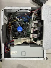 Industrial  Computer 8 Serial Ports Used Genmega Slim Pc