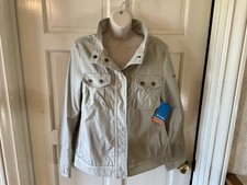 Columbia Women's Crossroad Omni-Shade Sun Protection Tan Jacket Sz M Retails $65
