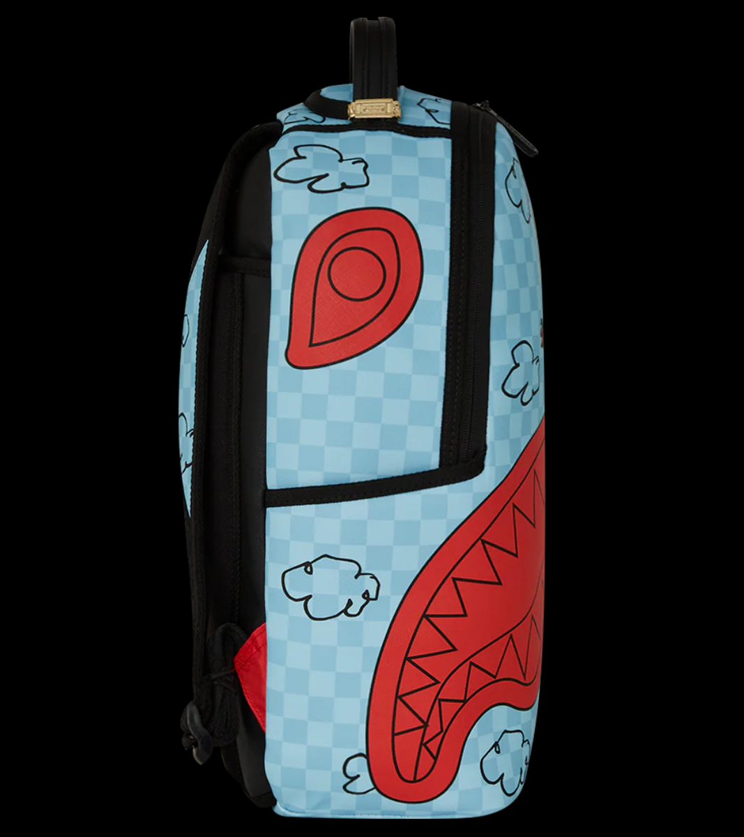 SPRAYGROUND SNOOPY PILOT SHARK DLXSV BACKPACK - Peanuts Bag