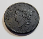 Photo of a 1816-P Large Cent from an eBay listing that sold on Jul 16, 2026