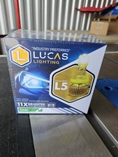 Brand New Lucas Lighting L5 Series Led Headlight Kit H11 H9 H8 24000lm
