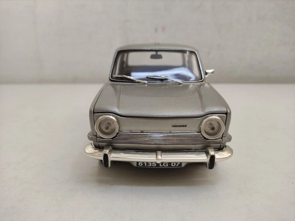 Norev Simca 1000 LS Gold Scala 1/18-T16 - Immagine 2 di 4