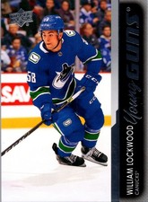 2021-22 Upper Deck Series 2 Young Guns William Lockwood #490 Rookie RC