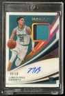 LAMELO BALL 2020-21 PANINI IMMACULATE COLL #112 ROOKIE PATCH AUTO GOLD RC 9/10