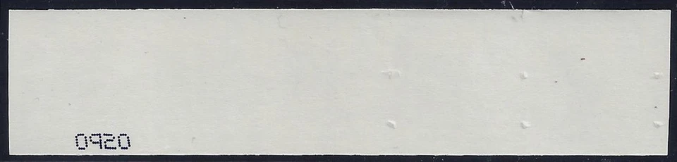 2902a - Scarce Imperf Error / EFO Transition PNC Strip5 W/Pl# S111 - Image 2 of 2