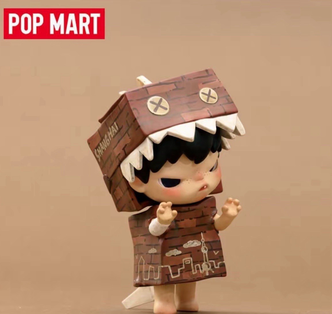 Authentic hirono Ono Shanghai Limited - Monster Hanging Card Toy