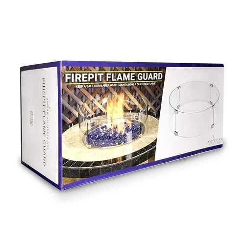 American Fire Glass Flame Guard - Thumbnail 4