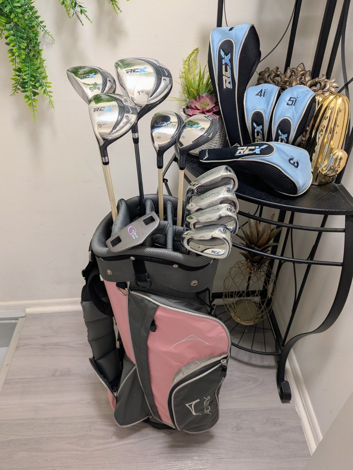 Clubs Set + Bag⛳ Graphite Ladies Flex Shafts