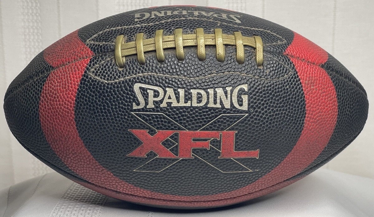 XFL Spalding Official Junior Size Composite Leather Football 10