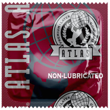 Atlas Non-Lubricated Bulk Condoms - Choose Quantity