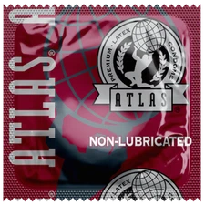 Atlas Non-Lubricated Bulk Condoms - Choose Quantity