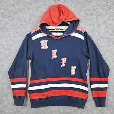 Neff Men's Hoodie Hockey Style Sweater Jersey Size S Pullover Victory Is Ours