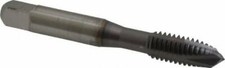 OSG 3/8-16 UNC H3 3 Flute TiCN Finish HSS Spiral Point Tap Plug Chamfer, Righ...