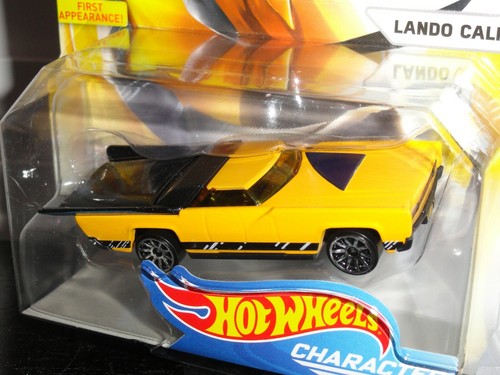 HOT WHEELS CHARACTER CARS 2017-18 STAR WARS SOLO LANDO CALRISSIAN 1ST APPEARANCE - Picture 2 of 3