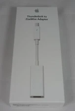 Genuine / Official Apple Thunderbolt to FireWire Adapter - New