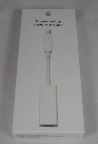 Genuine / Official Apple Apple Thunderbolt to FireWire Adapter - New