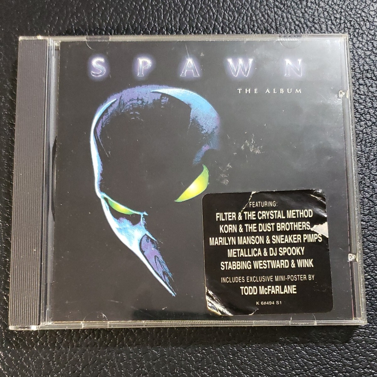 Spawn: The Album-CD-Korn/Metallica/Slayer/Incubus-Todd MacFarlane