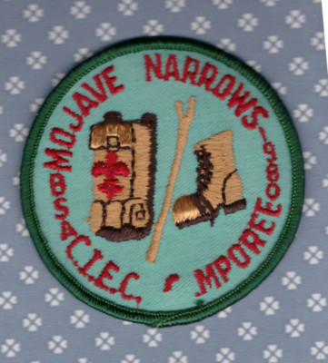 COR - CIEC Calif. Inland Empire Council -Mint-  1980 Mojave Narrows Thread Break