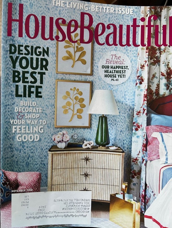 House Beautiful Magazine