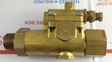 Conrader Gas Air Compressor Pilot Unloader Check Valve Brass