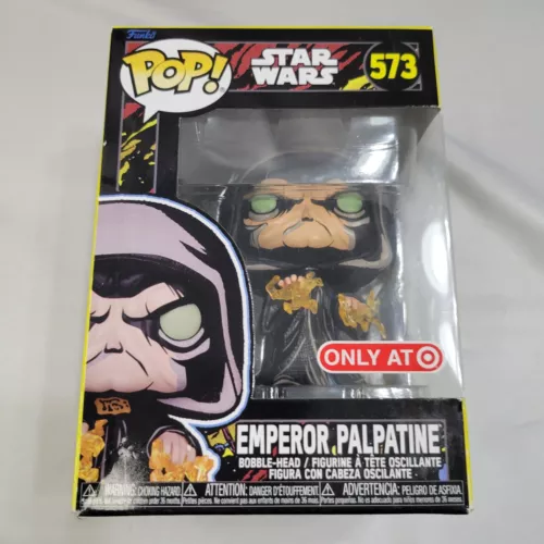 Funko Pop star wars 573 EMPEROR PALPATINE Target Exclusive