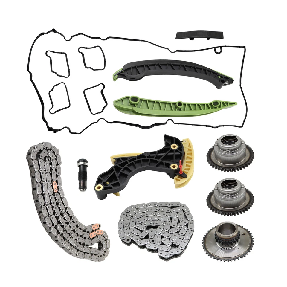 Timing Chain Kit with Tensioner & Camshaft Gears For Mercedes W204 C250 E250 - Image 3 of 4