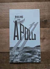 Vintage Boeing Apollo 11 - Press Booklet NASA Space Program Information