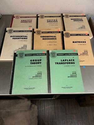 Schaum's Outline Series LOT Theory and Problems Matrices Vector Analysis & More