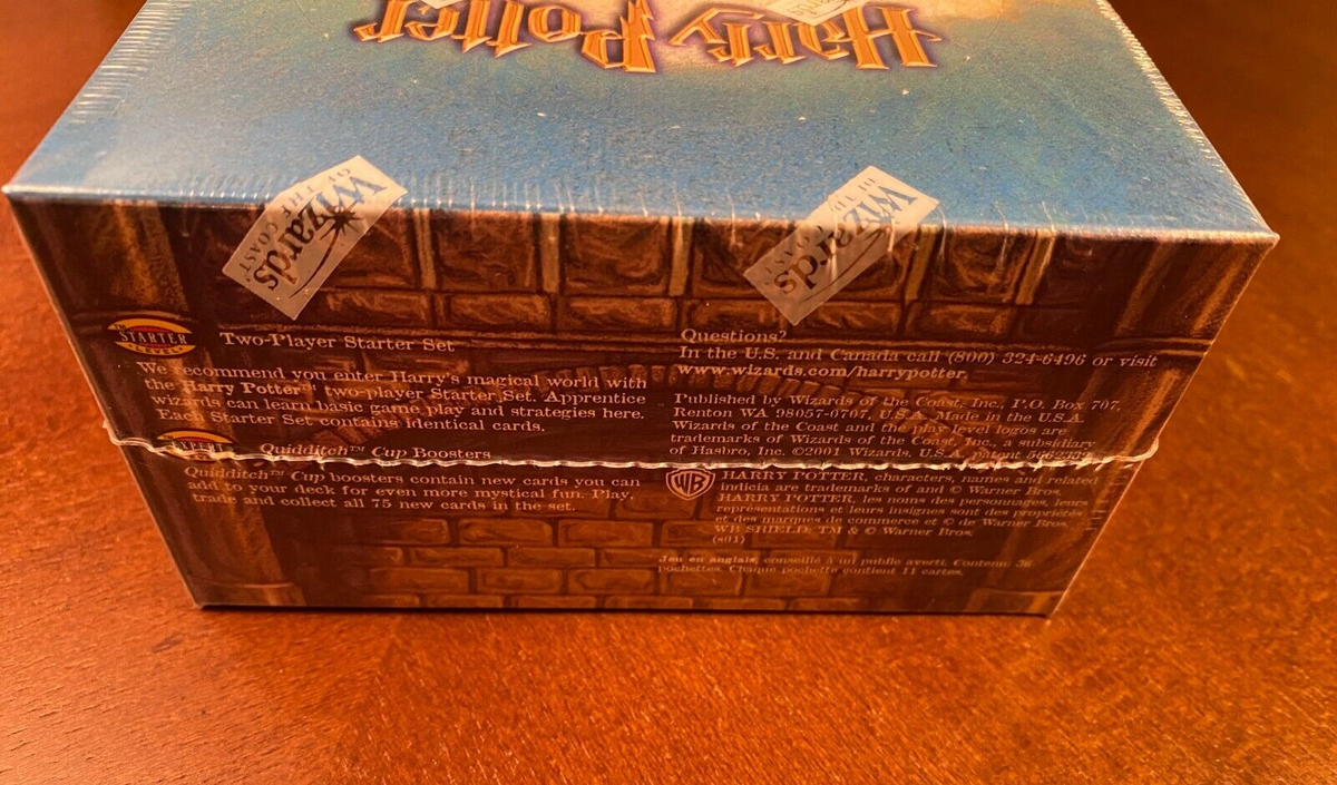 Quidditch Cup Booster Box Sealed Harry Potter TCG | eBay