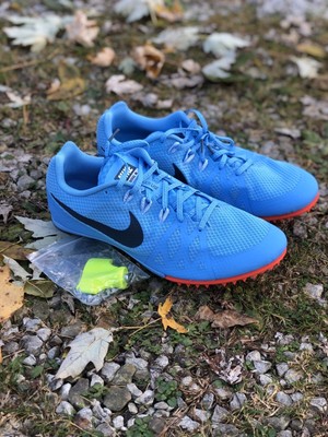 nike spikes blue
