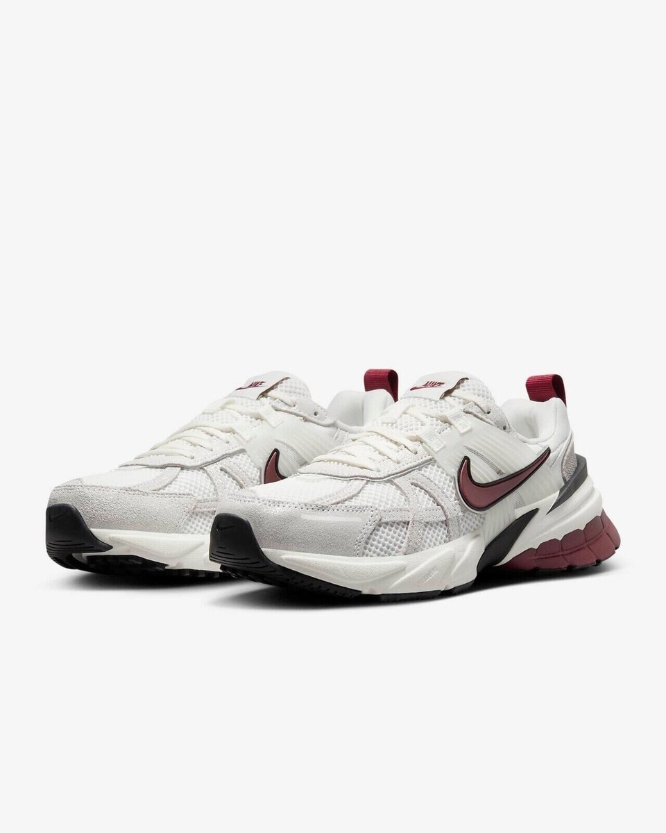 Nike V2K Run SE White / Black / Team Red HQ3500-100 Women's US5-12