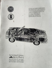 Fiat 124 Spider 2000 1975-82 Reprinted Workshop Manual