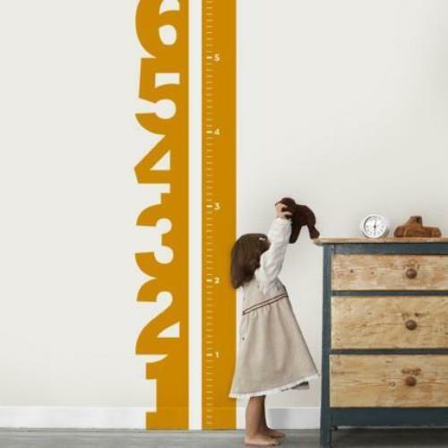 Numbers - Growth Chart Wall Decal Najnowsze prace, nowe