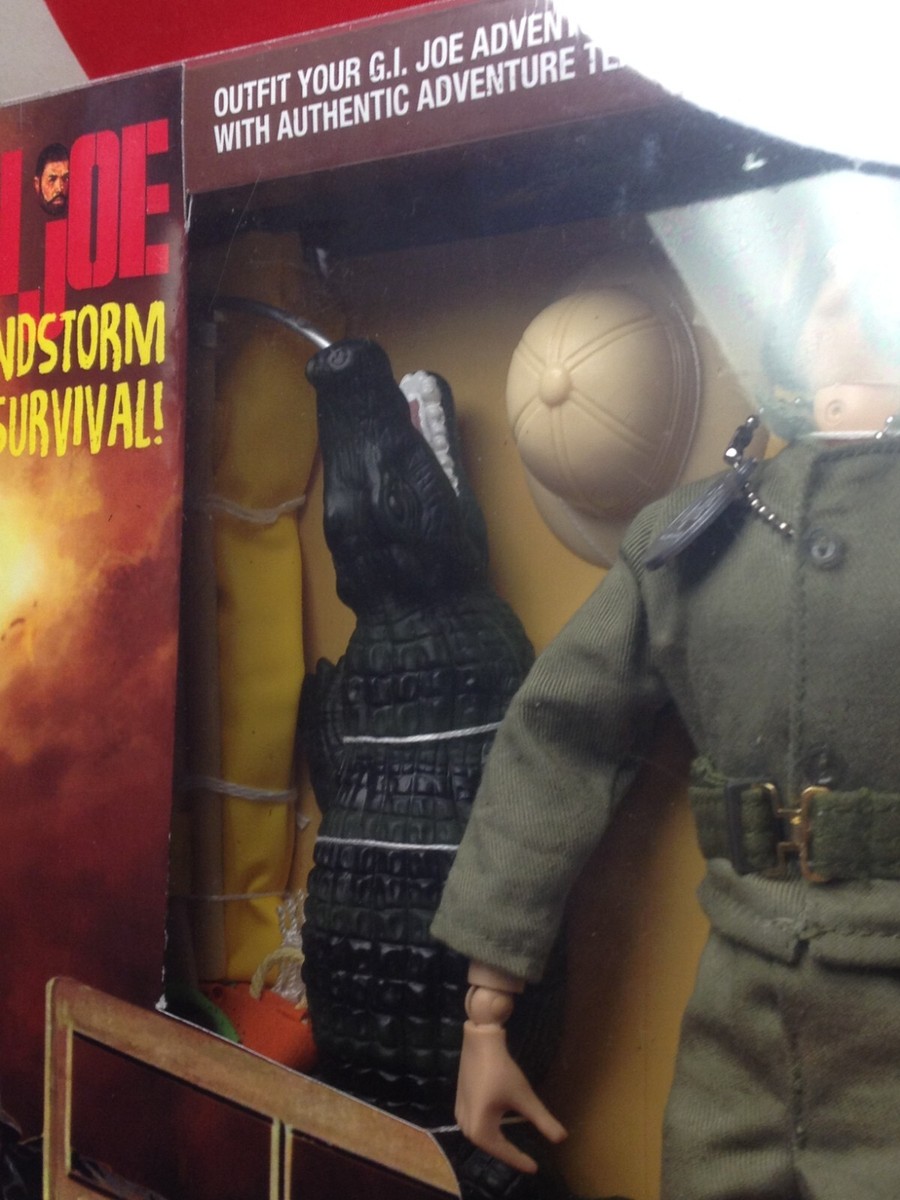 1964 GI JOE - Custom Sandstorm Survival Window Box Figure
