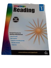 Spectrum Reading Workbook, Grade 1 NEW