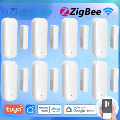 Window Sensor Detector Security Protection Alarm System for Google Assistant New