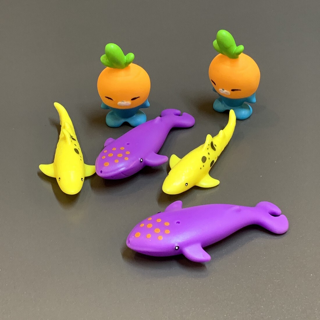 LOT 6 Fisher Price Octonauts THE VEGIMALS Tunip Barrot Codish