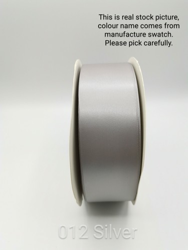 NEW Double Sided Satin Ribbon Premium High Quality 16mm 25mm 32mm 38mm 50mm - Picture 13 of 71
