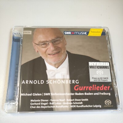 Schoenberg Gurre-Lieder MICHAEL GIELEN ANDREAS SCHMIDT HÄNSSLER SWR 2 SACD Super