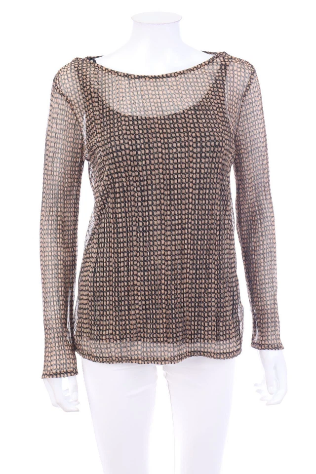 s.Oliver BLACK LABEL Bluse Print D 40 braun