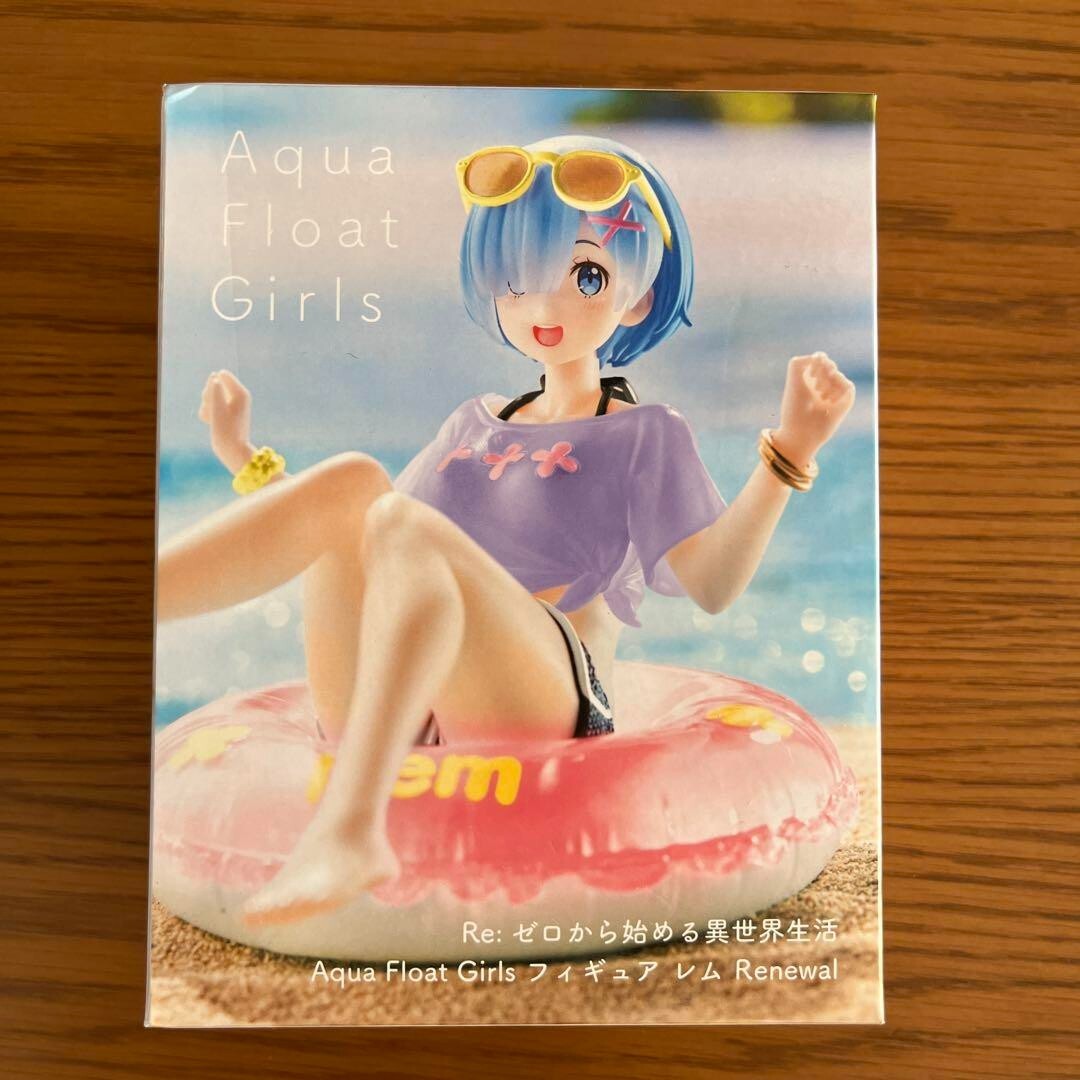 Japan Anime Re:Zero Starting Life in Another World Rem figure Aqua Float Girls